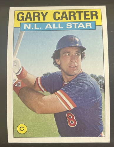 1986 topps gary carter - topps,